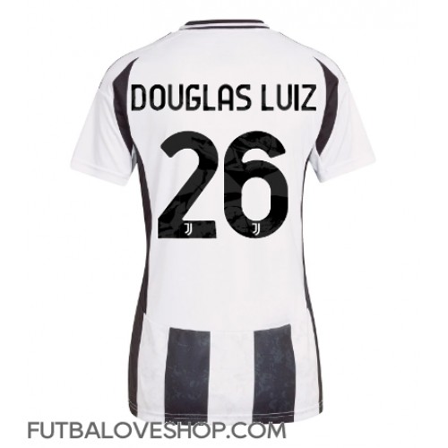 Dres Juventus Douglas Luiz #26 Domáci pre Ženy 2024-25 Krátky Rukáv